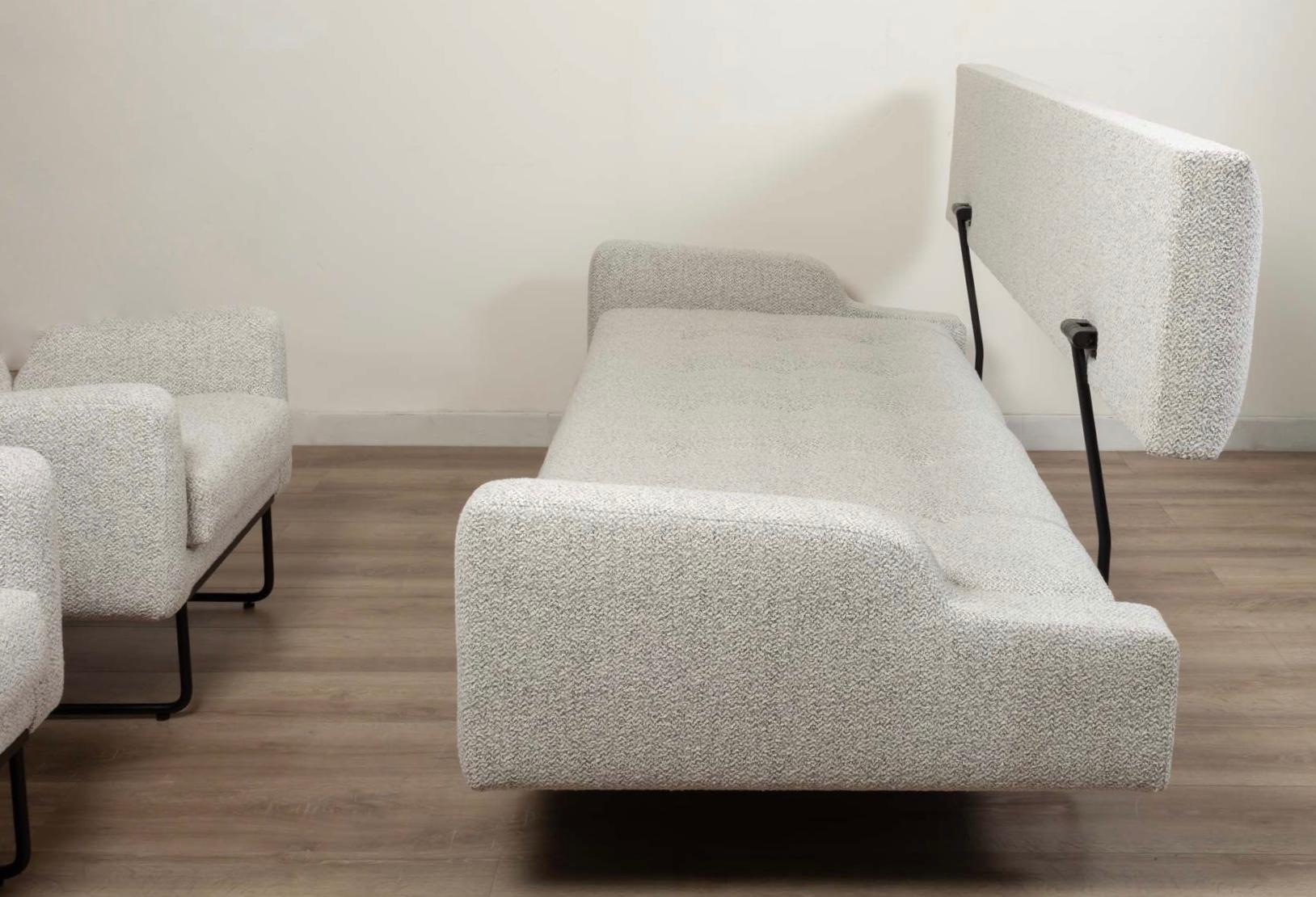 Georges Frydman Living Room Set, EFA France, 1960 6