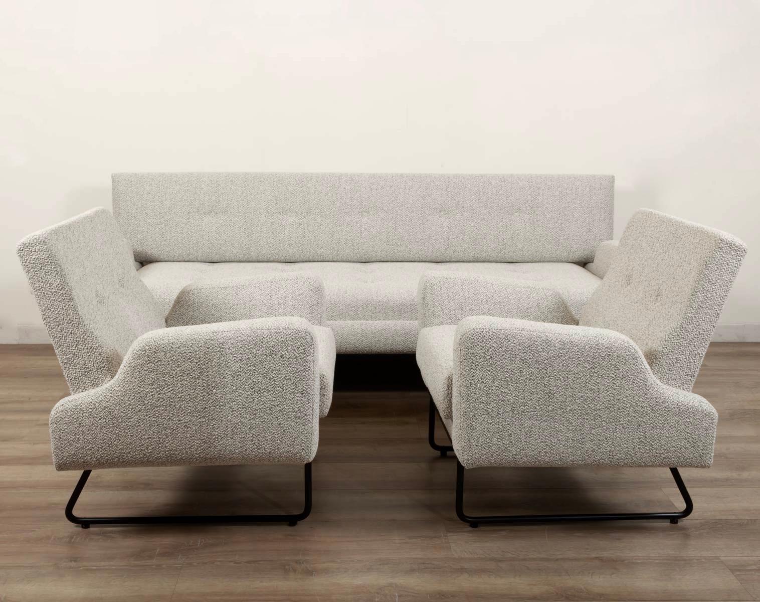 Georges Frydman Living Room Set, EFA France, 1960 7