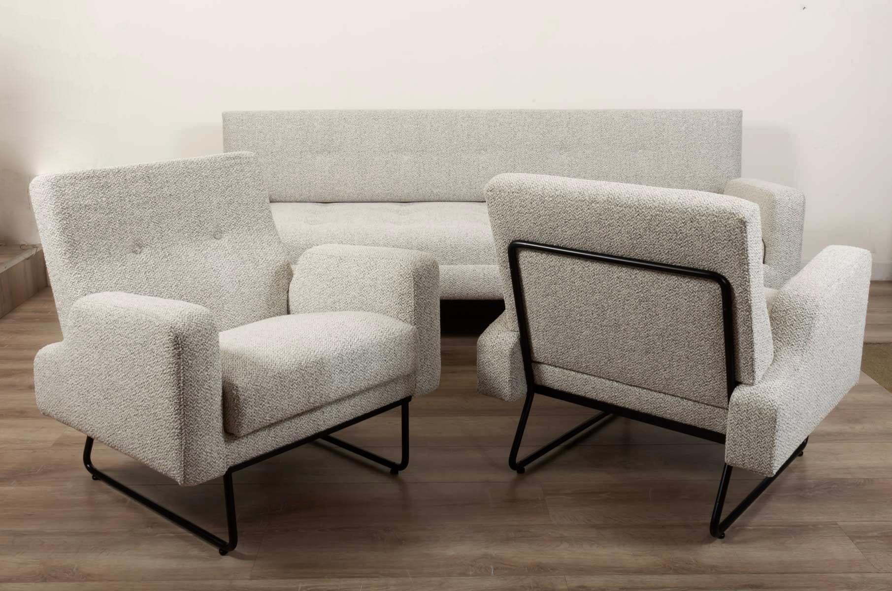 French Georges Frydman Living Room Set, EFA France, 1960