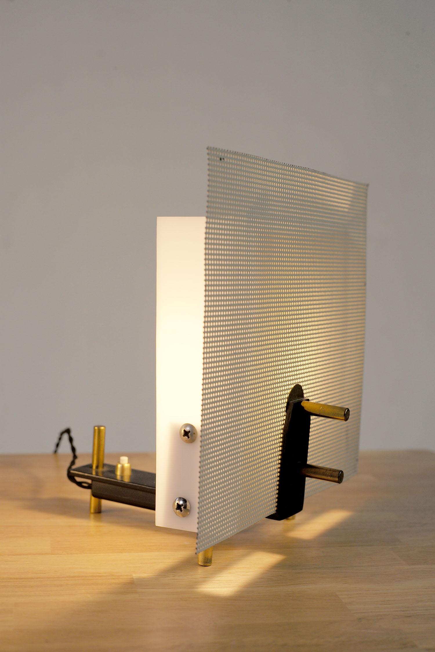 Georges Frydman, pair of modernist lamps, France 1960 In Good Condition In Catonvielle, FR
