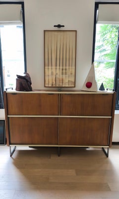 Georges Frydman walnut sideboard, EFA edition, 1960s