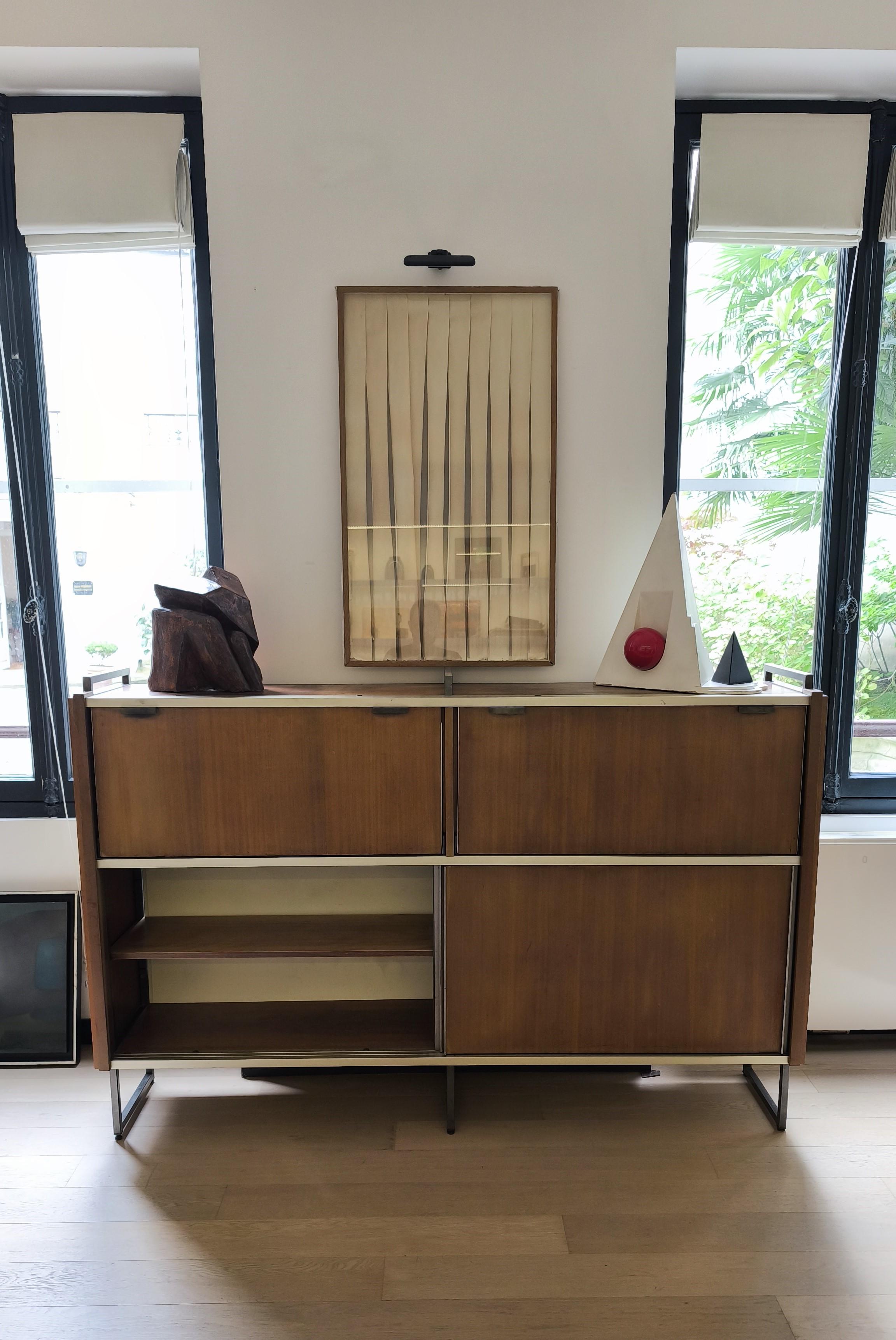 Français Buffet en noyer Georges Frydman, édition EFA, années 1960 en vente