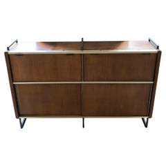 Buffet en noyer Georges Frydman, édition EFA, années 1960