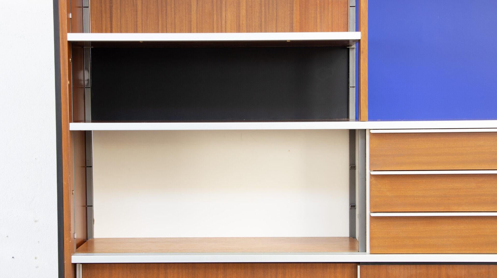 20th Century Georges Frydman's EFA Bookcase in mahogany, 1960’s For Sale