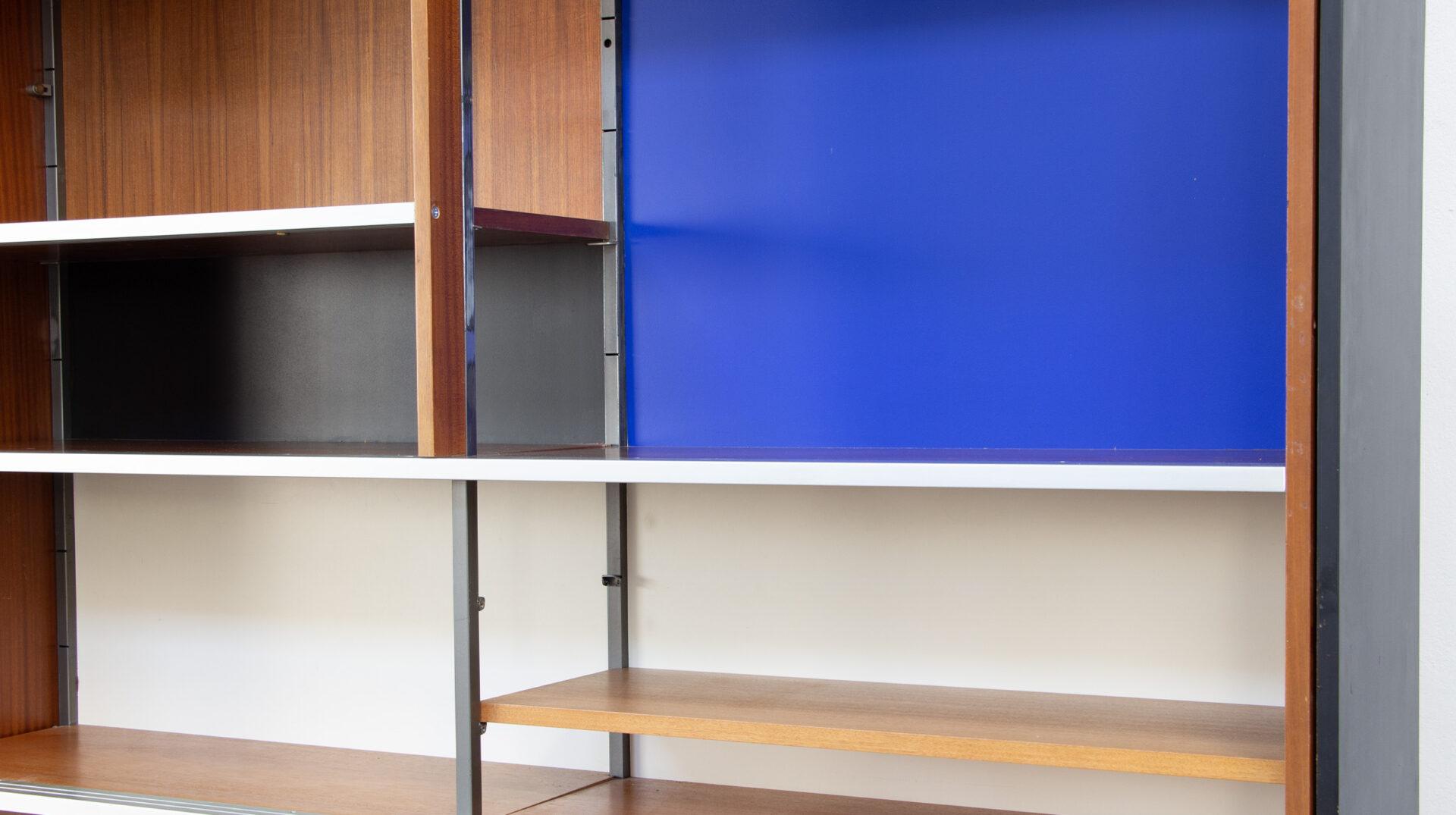 Georges Frydman's EFA Bookcase in mahogany, 1960’s For Sale 1
