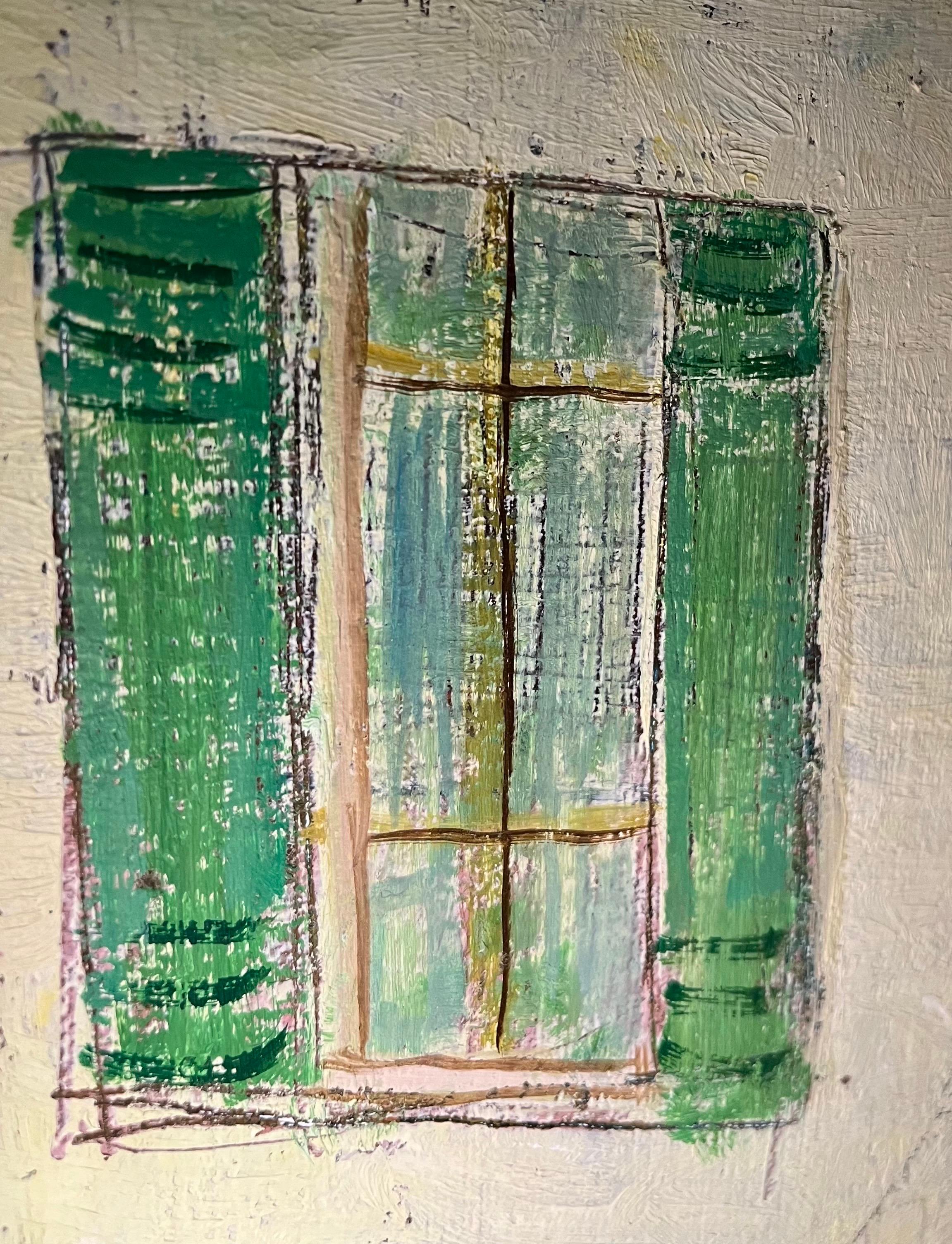 Ferrocarril de Georges Girard - Óleo sobre lienzo 54x81cm en venta 2