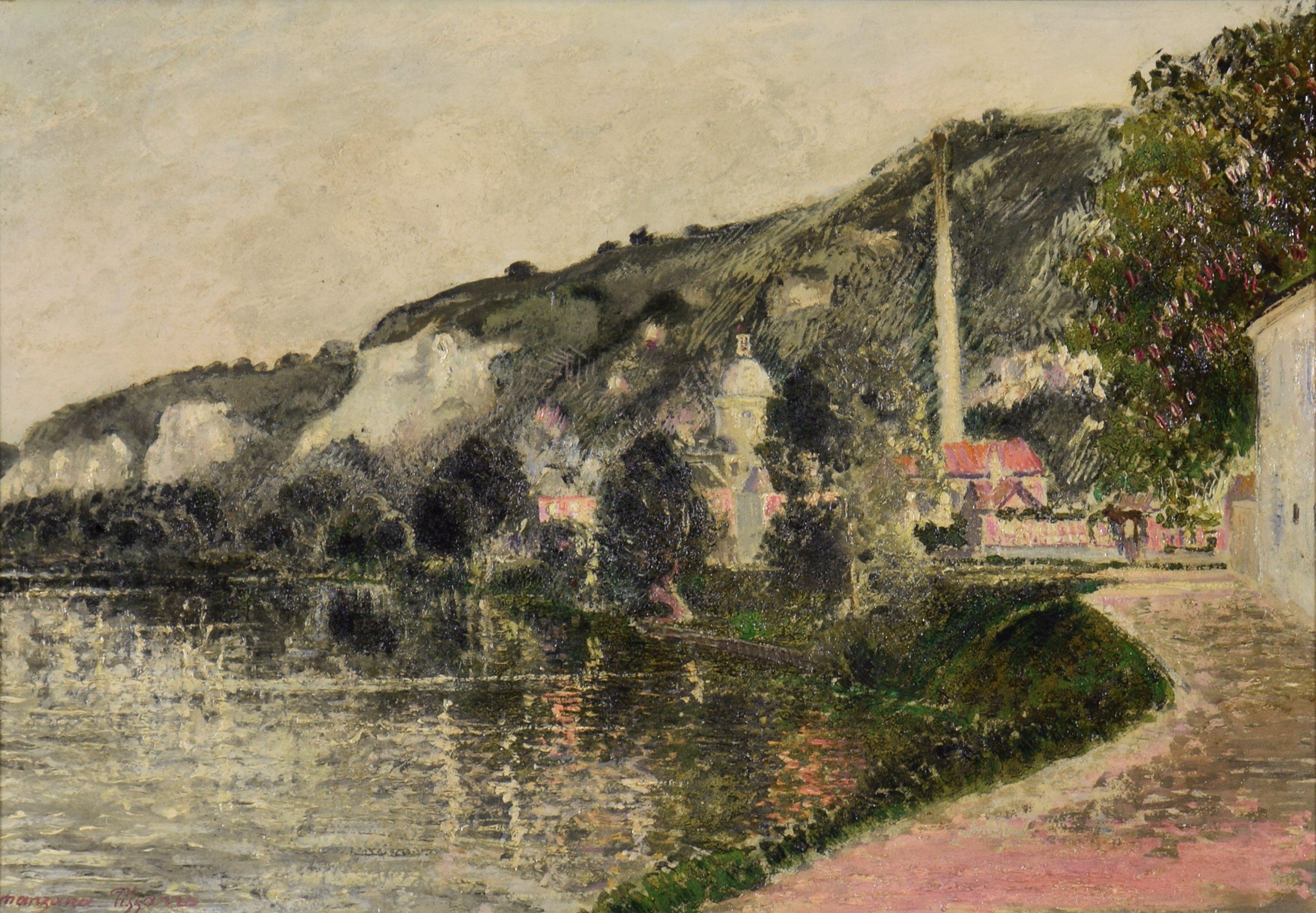 Brume et Soleil du Matin (The Seine at Les Andelys) by Georges Manzana Pissarro