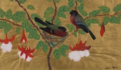 Gimpel von Georges Manzana Pissarro - Pochoir, Schablone, Druck, Papier