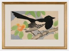 Magpie by Georges Manzana Pissarro - Stencil art, Animal