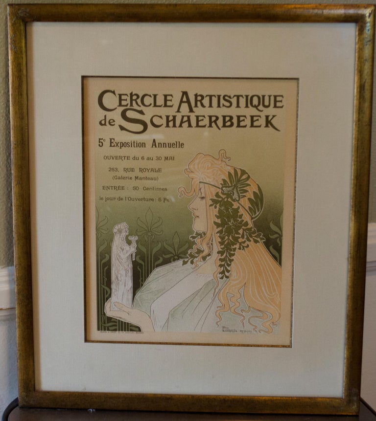 Cercle Artistique de Schaerbeek - Print by Georges Henri Privat-Livemont
