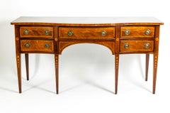 Georges III Style Mahogany Wood Sideboard