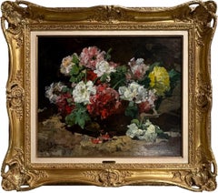 A still life with flowers