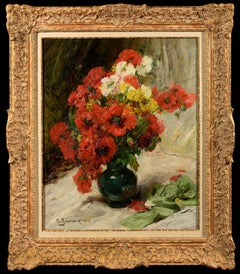 Antique A Still Life with Poppies, 1906