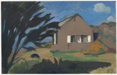 Georges Joubin (1888-1983) - 1967 Oil, The Holiday Cottage