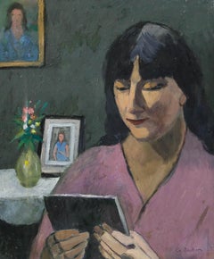 Georges Joubin (1888-1983) - 20th Century Oil, A Moment of Quiet