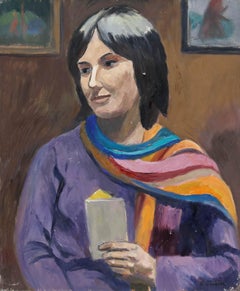 Georges Joubin (1888-1983) - 20th Century Oil, Portrait of a Woman