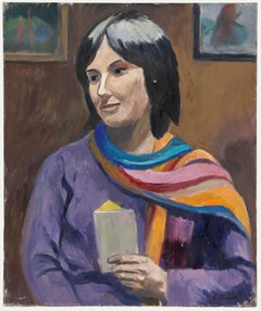 Georges Joubin (1888-1983) - 20th Century Oil, Portrait of a Woman