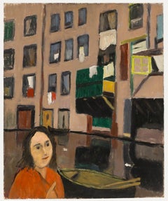 Georges Joubin (1888-1983) - 20. Jahrhundert Öl, Stadtansichten