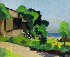 Georges Joubin (1888-1983) - Mid 20th Century Oil, Garden in Summer
