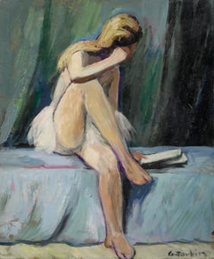 Georges Joubin (1888-1983) - Mid 20th Century Oil, La Danseuse