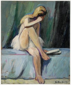 Georges Joubin (1888-1983) - Mid 20th Century Oil, La Danseuse