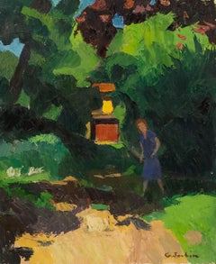 Georges Joubin (1888-1983) - Mid 20th Century Oil, Shaded Path