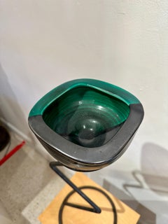 Georges Jouve and Mathieu Matégot Style Ceramic Standing Vide-Poche