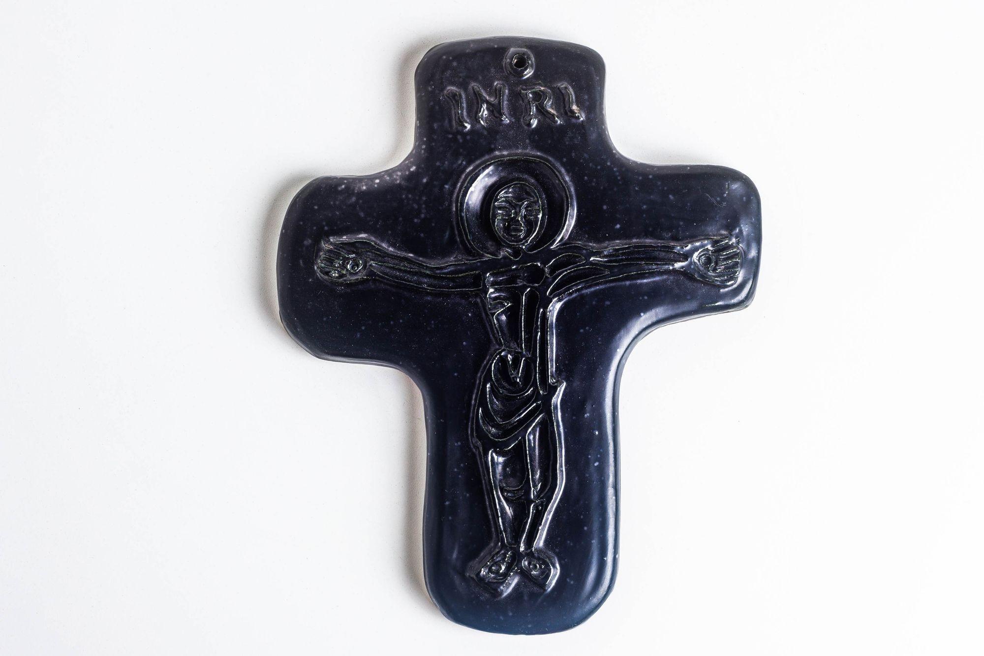 French Georges Jouve Crucifix For Sale