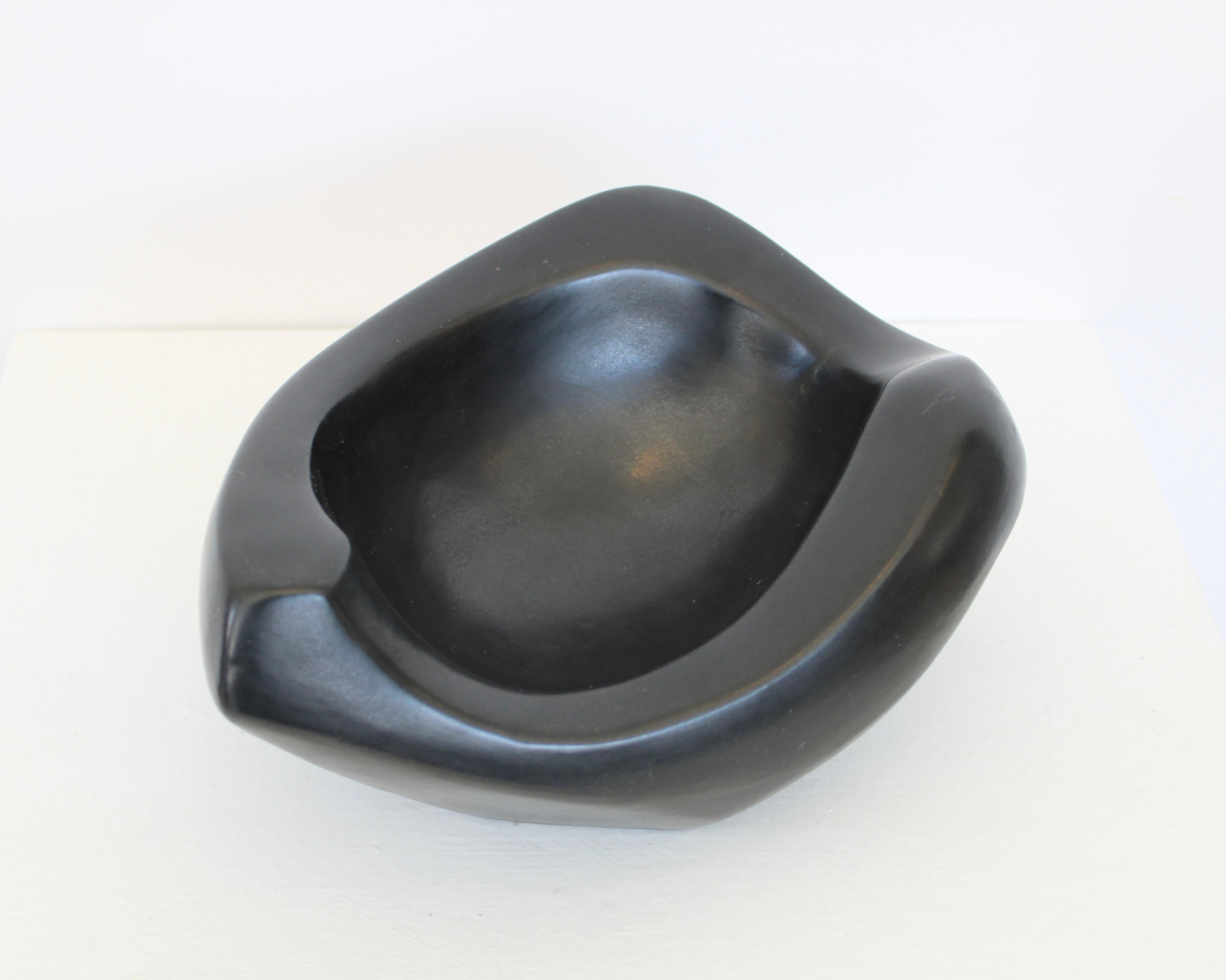 Georges Jouve Französisch Keramik Künstler Schwarz Coupe im Angebot 5