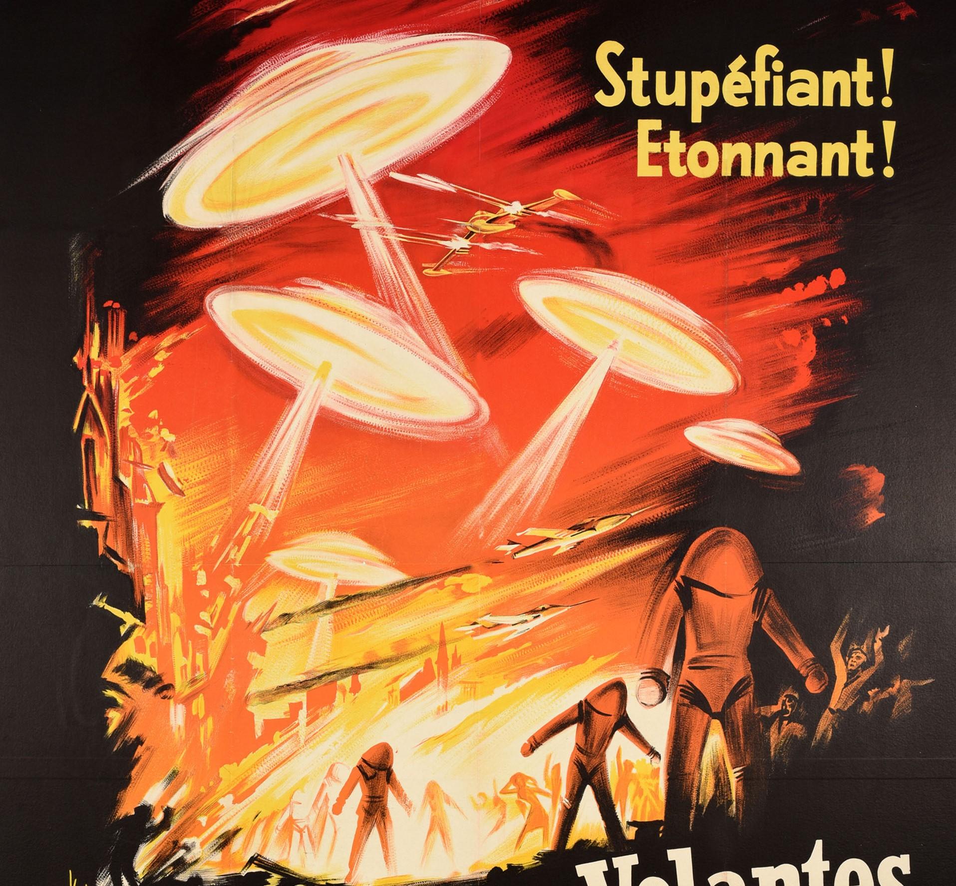 affiche de film de science fiction