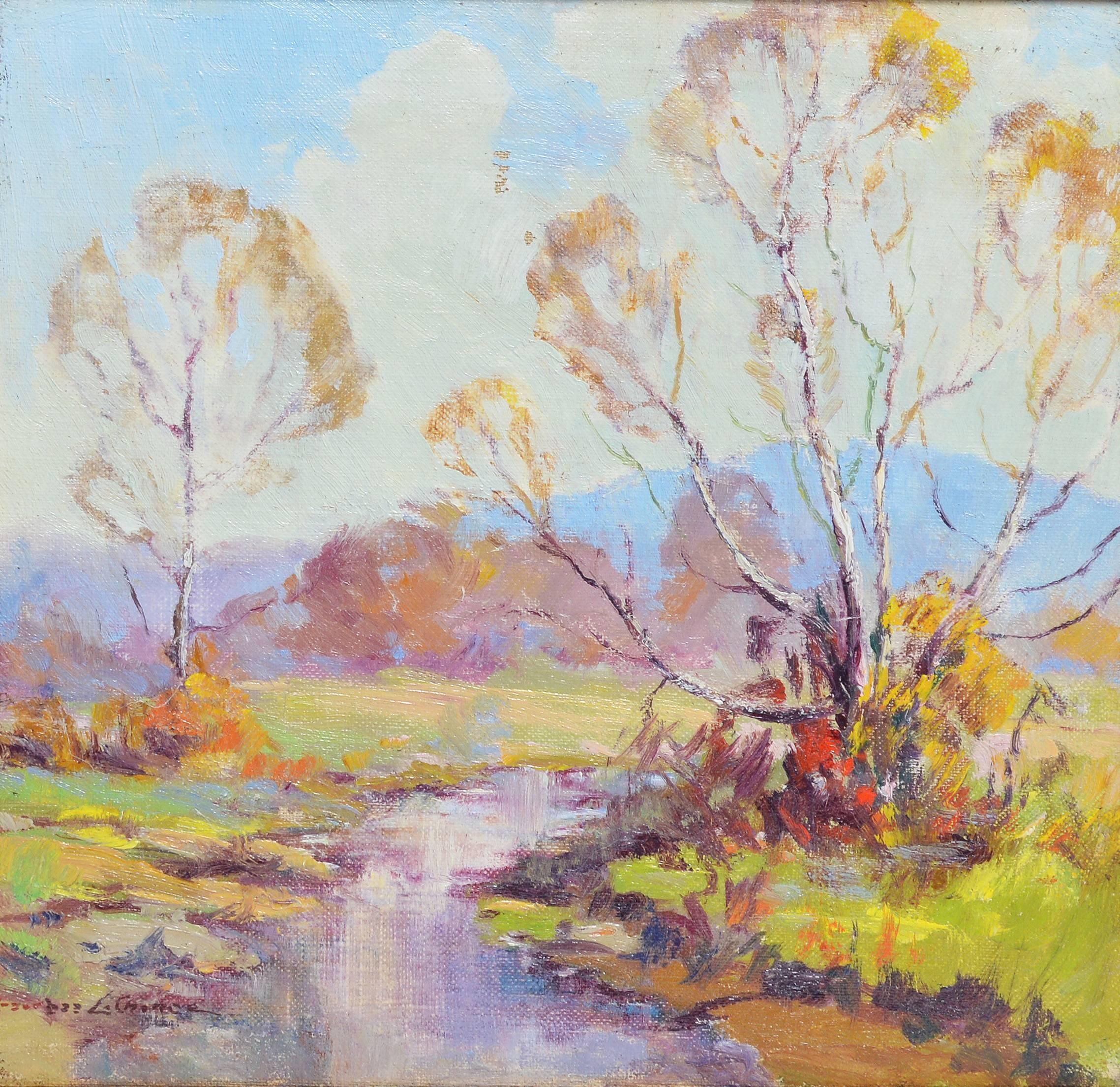 Brown County Impressionist Landscape by Georges La Chance  2