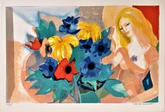 La Femme au Bouquet (Frau mit Blumenstrauß)