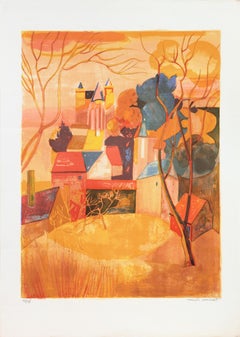 'Paesaggio provenzale', Academie Chaumiere, Salon des Artistes Françaises, Parigi