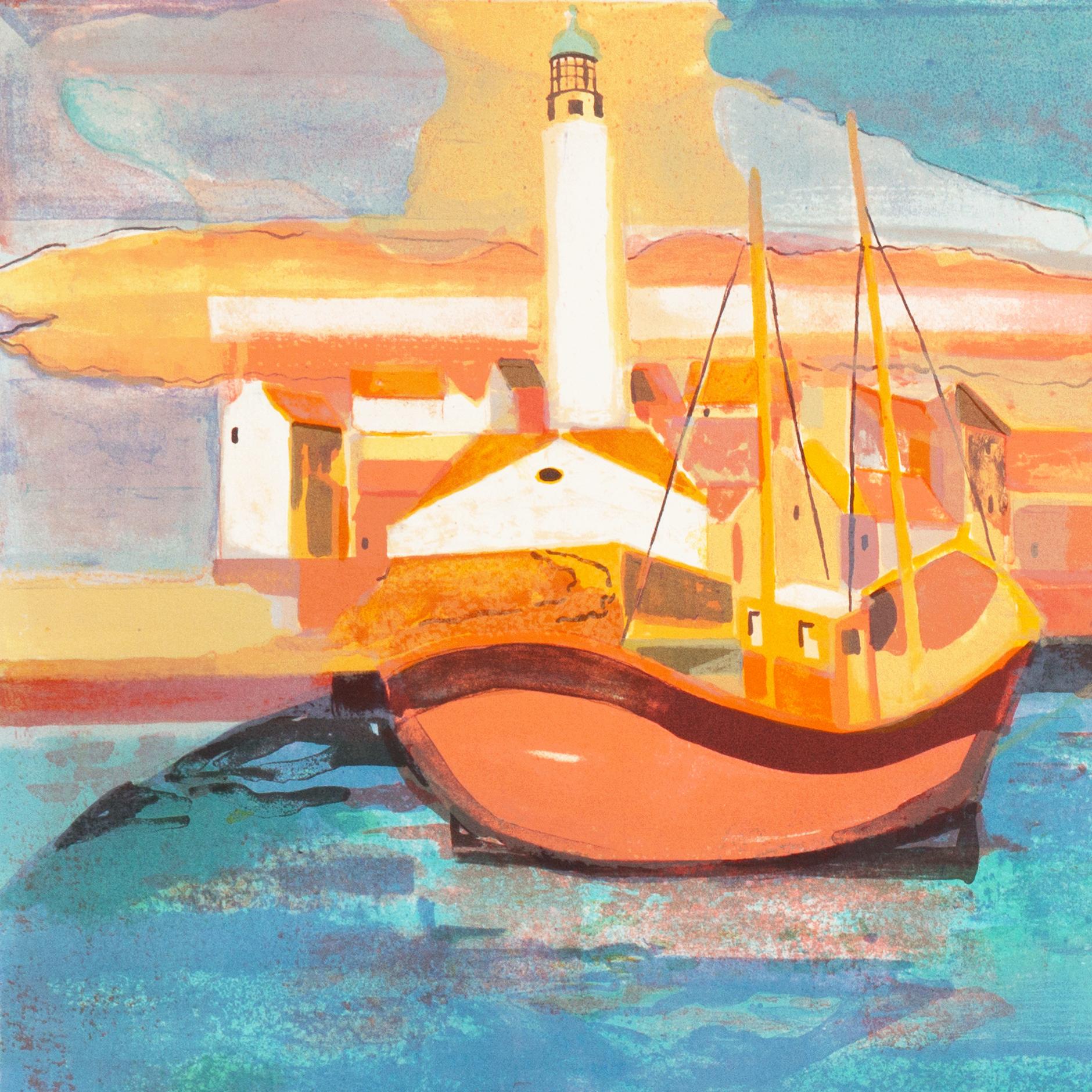 ' The Camargue', Salon des Artistes Françaises , Academie Chaumiere, Pompidou For Sale 6