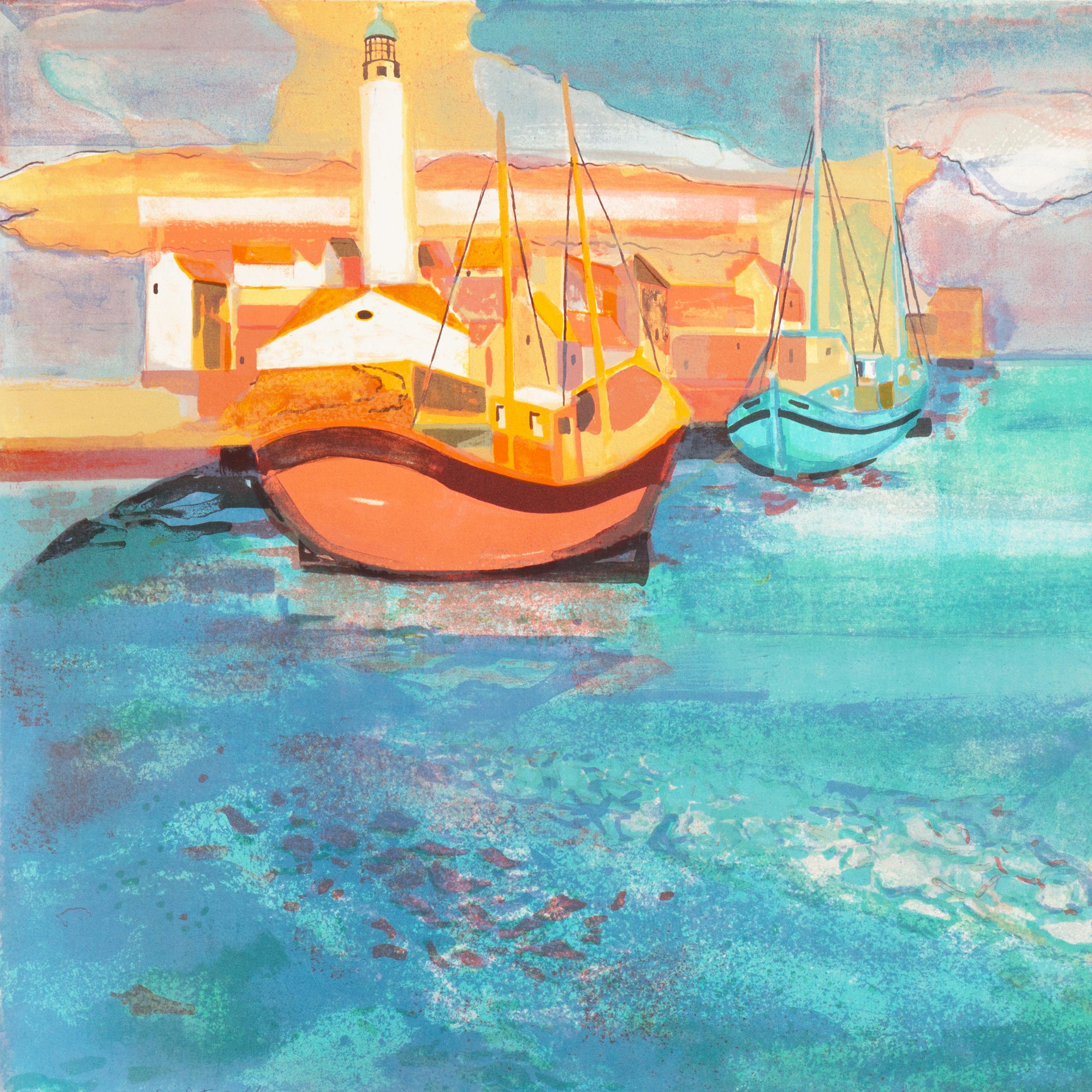 ' The Camargue', Salon des Artistes Françaises , Academie Chaumiere, Pompidou For Sale 2