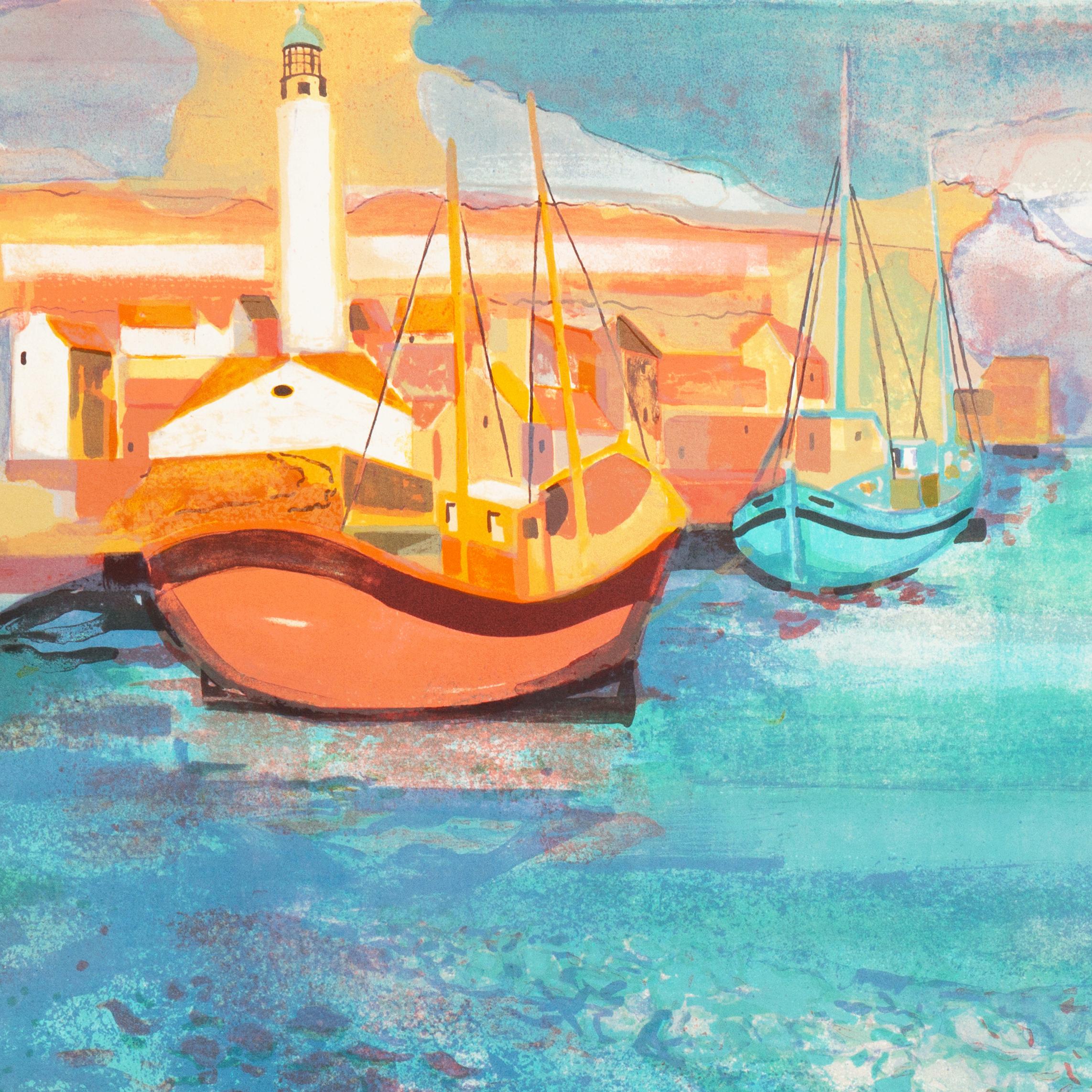 ' The Camargue', Salon des Artistes Françaises , Academie Chaumiere, Pompidou For Sale 4