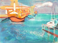 ' The Camargue', Salon des Artistes Françaises , Academie Chaumiere, Pompidou