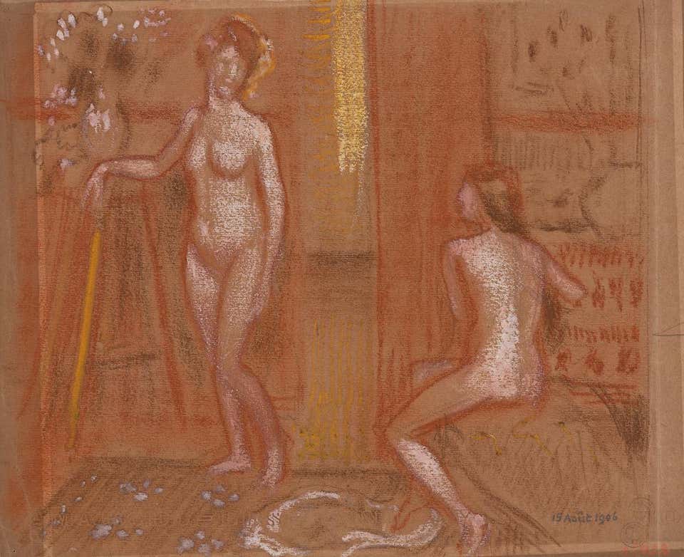 Deux modèles nus