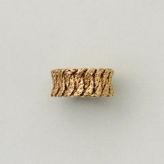 Georges Lenfant 18 Carat Gold Braided Ring