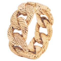 Ring "Pailletten" von Georges Lenfant 'Att.' aus 18 Karat Gold