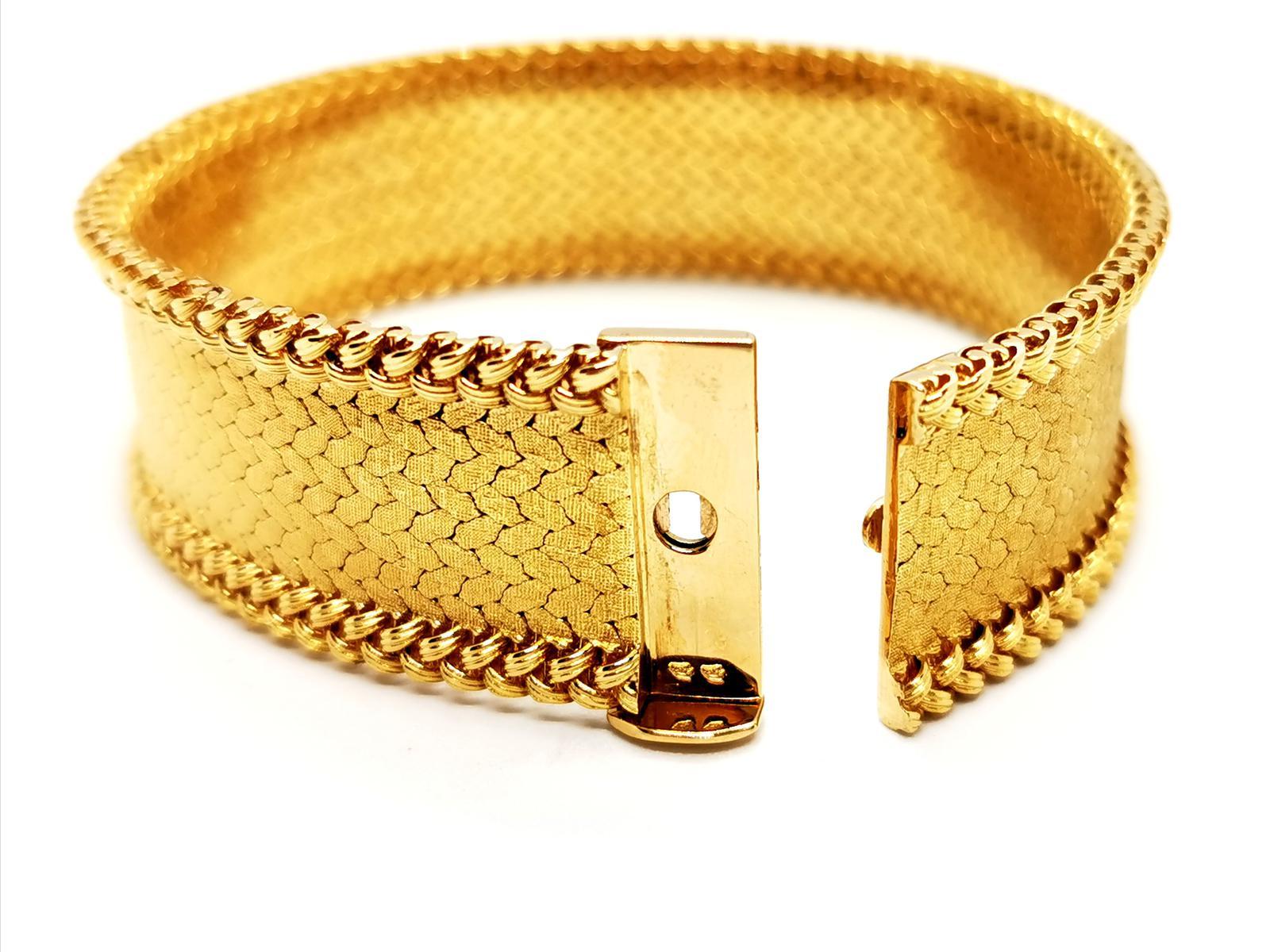 Georges Lenfant Bracelet Yellow Gold For Sale 5