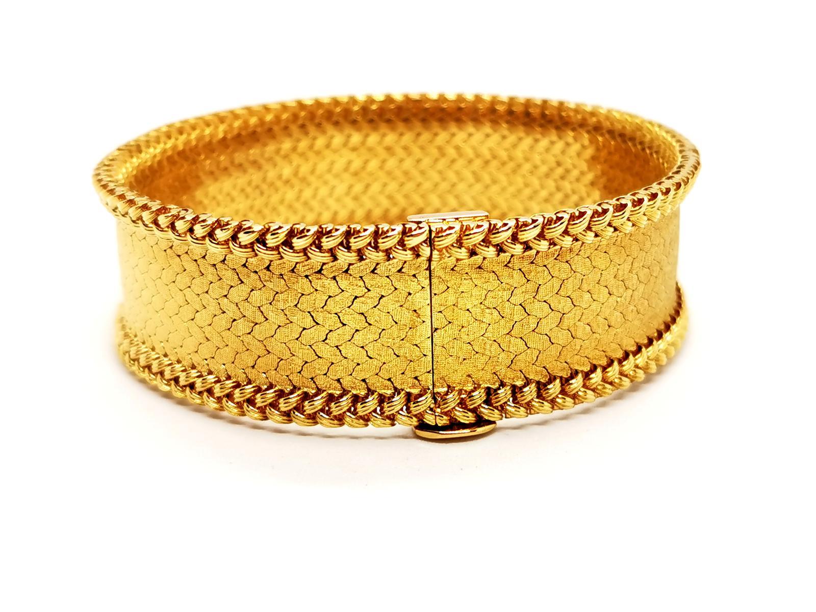 Georges Lenfant Bracelet Yellow Gold For Sale 6
