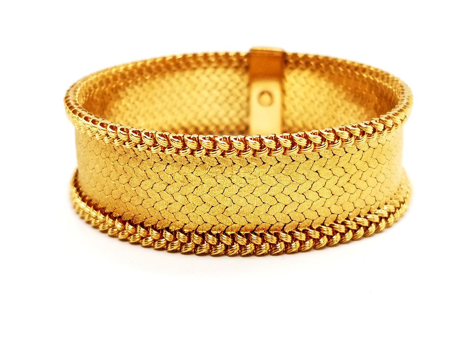 Georges Lenfant Bracelet Yellow Gold For Sale 1