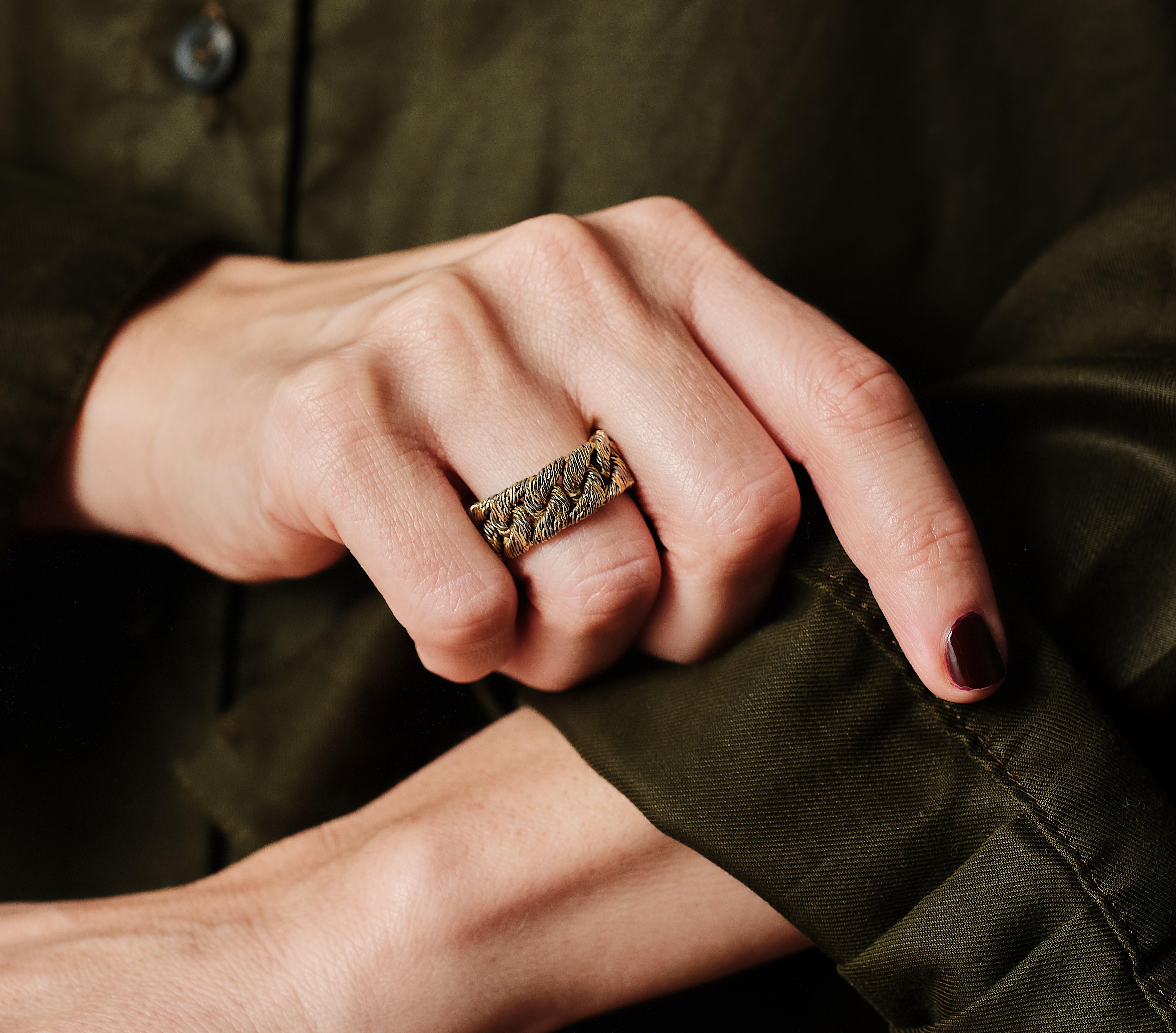 Retro Georges L’Enfant curb chain ring, circa 1970