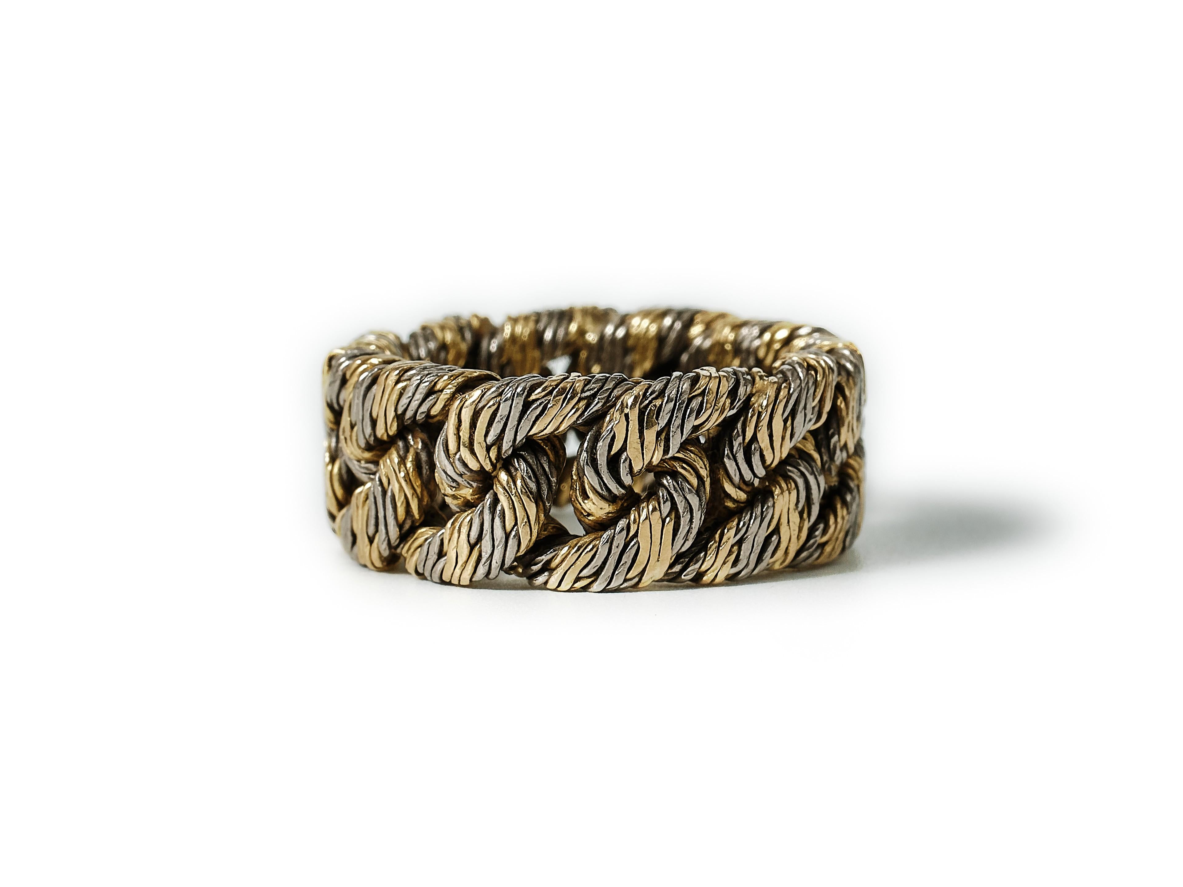Georges L’Enfant curb chain ring, circa 1970 1