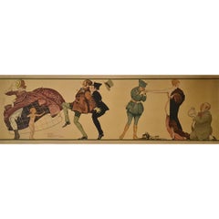 1917 Georges Léonnec L'Amour à travers les âges Samson & Dalila Poster