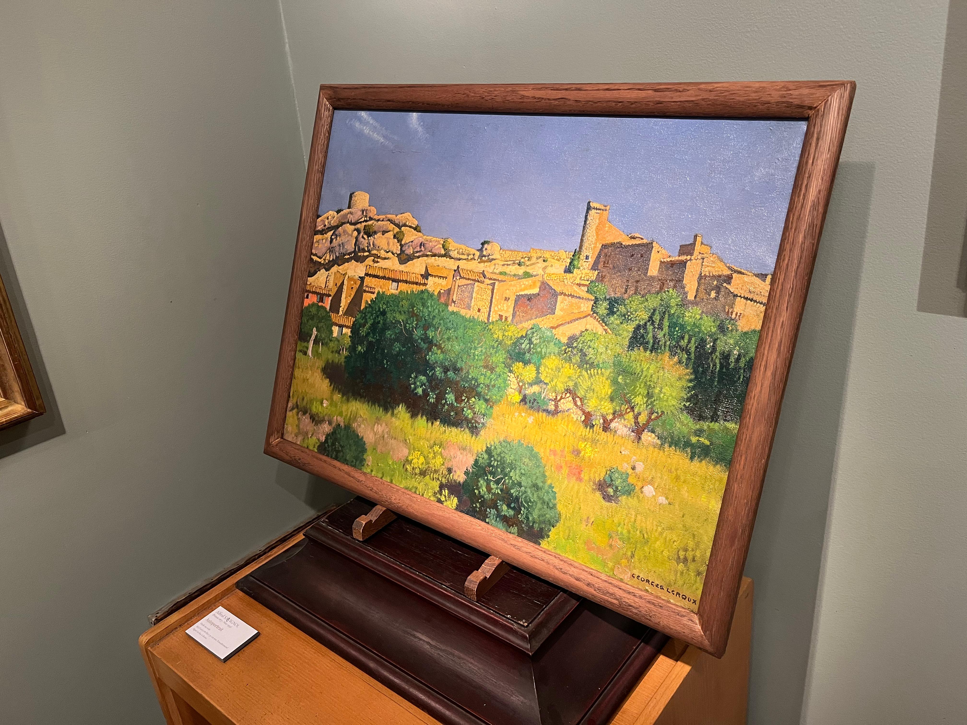 Landschaft der Provence, Frankreich – Painting von Georges Leroux