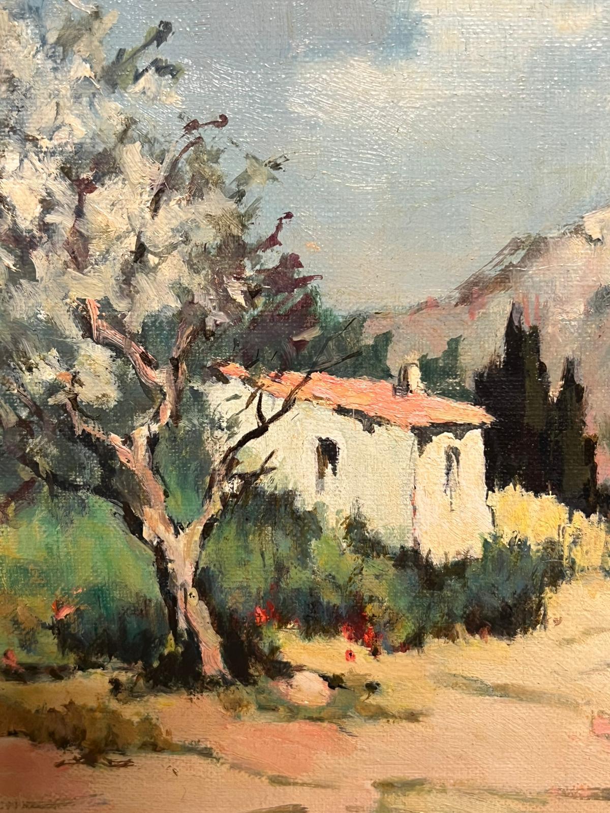 Les Alpilles, Provence
von Georges Leroux (Französisch 1911-1997)
vorne unten signiert, verso betitelt
Öl auf Leinwand, gerahmt
Gerahmt: 15 x 17 Zoll
Leinwand: 9 x 11 Zoll
Provenienz: Privatsammlung, Cannes, Südfrankreich
Condit: sehr guter