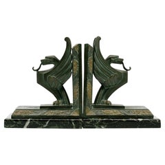 Georges LIMOUSIN Sujetalibros Grifo Art Decó 1920