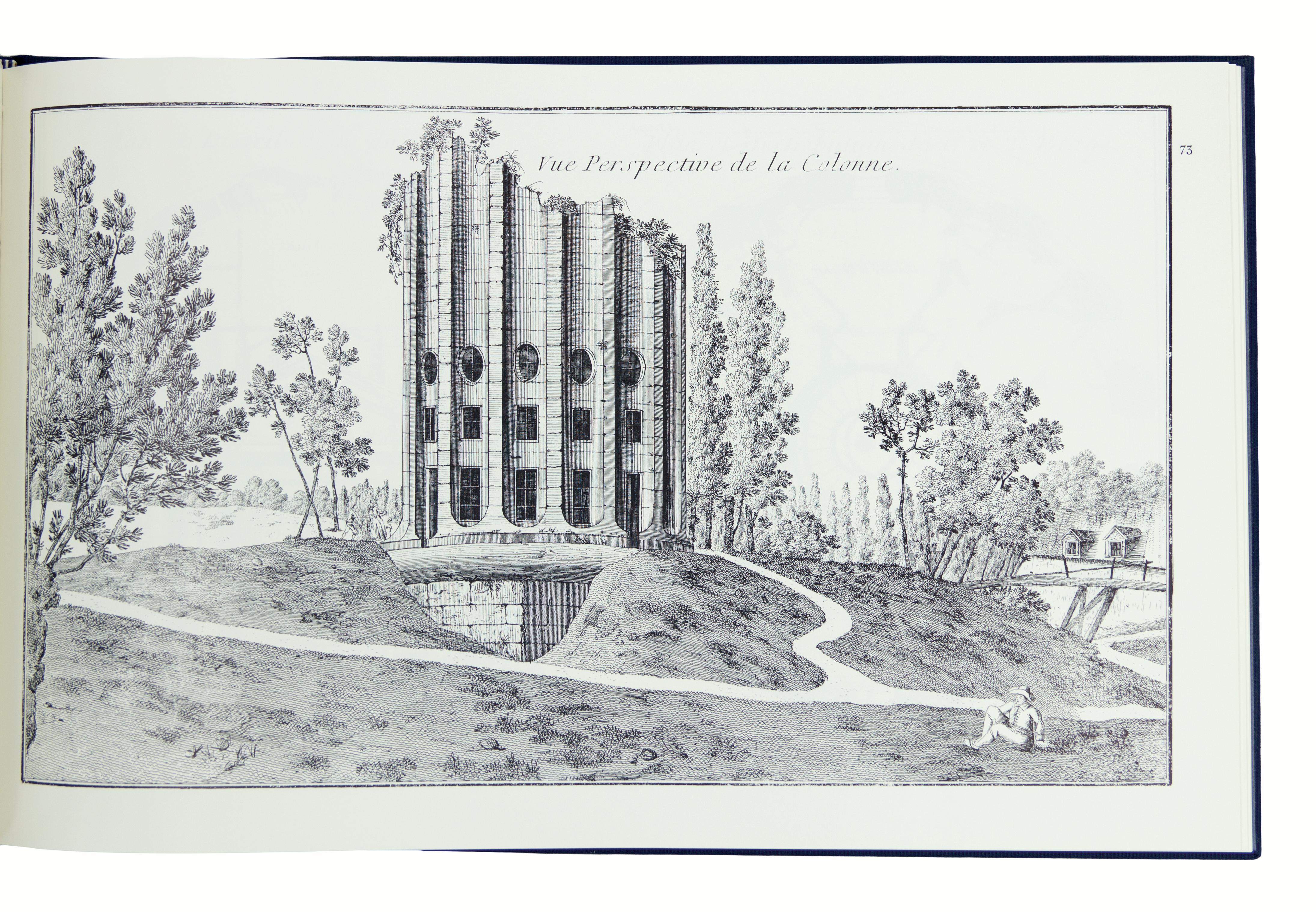 Le Désert de Retz: Le Jardin Pittoresque de Monsieur de Monville; A Late Eightee - Print by Georges-Louis Le Rouge